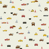 York Wallcoverings DI0922 Disney and Pixar Cars Racing Spot Wallpaper Cream