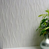 Brewster RD4000 Caiger Paintable Textured Vinyl Wallpaper white