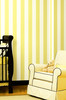 York Wallcoverings Stripes Resource Library SA9178 3" Stripe Wallpaper Yellow/White