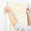 York Magnolia Home 3 Fairy Tales Wallpaper, Yellow