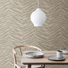 KItchen & Bath Essentials by Brewster 2766-23775 Aldie Beige Chevron Weave Wallpaper