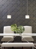 York Wallcoverings DL2904 Candice Olson Natural Splendor Marquise Wallpaper  Gold
