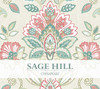 Chesapeake by Brewster 3112-002722 Sage Hill Blyth Grey Toile Wallpaper