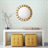 A-Street Prints by Brewster 2697-78025 Maze Turquoise Tile Wallpaper