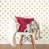 RoomMates RMK3525WP Heart Spot Peel & Stick Wallpaper Gold