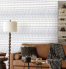 York Wallcoverings FH4042 Diamond Ombre Wallpaper Navy/White