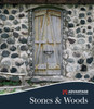 Brewster Advantage Stones & Woods 2774-475036 Collegiate Charcoal Stacked Slate Wallpaper