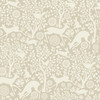 Chesapeake by Brewster HAS01236 Hide And Seek Anahi Neutral Forest Fauna Wallpaper