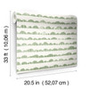 York Magnolia Home 3 Hill & Horizon Wallpaper, Green