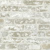 York Wallcoverings RB4304 White Brick Prepasted Removable Wallpaper