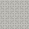 A-Street Prints by Brewster 2697-78024 Maze Light Grey Tile Wallpaper