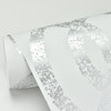 A-Street Prints by Brewster 2793-24722 Ethereal Silver Trellis Wallpaper