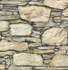 2701-22317 Stone Wall Historic with Ancient Art of Stone Masonry Wallpaper Wheat Yellow Colors Modern Style Non Woven Unpasted Wall Covering Reclaimed Collection from A-Street Prints by Brewster Made in Great Britain