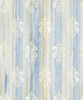 Brewster 2810-SH01126 Advantage Alison Blue Damask Motif  Wallpaper Blue