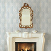 Brewster 2810-SH01126 Advantage Alison Blue Damask Motif  Wallpaper Blue