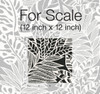 York Wallcoverings SS2575 Silhouettes Jungle Leaves Wallpaper Black/White