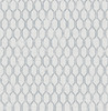 2834-25048 Elodie Light Grey Geometric Wallpaper Modern Style Unpasted Non Woven Paper from Advantage Metallics Collection by Brewster Made in Great Britain