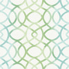 A-Street Prints by Brewster 2697-78032 Twister Aquamarine Trellis Wallpaper