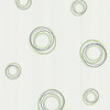Brewster 2532-62173 Bath Bath Bath IV Fleming Green Geo Swirl Wallpaper