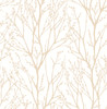 Brewster 2671-22443 Azmaara Autumn Copper Tree Wallpaper