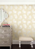 Brewster 2671-22414 Azmaara Kashmir Yellow Paisley Wallpaper