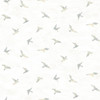 Chesapeake by Brewster 3118-12623 Birch & Sparrow Soar Grey Bird Wallpaper