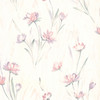 Kitchen, Bath and Bed Resource IV by Brewster 414-37400 Lilly Pink Floral Texture Wallpaper