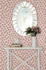 Brewster 2657-22226 Allison Lavender Floral Wallpaper