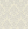 2834-25059 Piers Metallic Texture Damask Wallpaper Traditional Style Unpasted Non Woven Paper from Advantage Metallics Collection by Brewster Made in Great Britain
