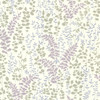 Kitchen & Bath Resource III by Brewster 347-20122 Dixon Purple Forest Leaves Wallpaper