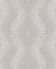 A-Street Prints by Brewster 2793-87325 Feliz Champagne Beaded Ogee Wallpaper
