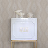 A-Street Prints by Brewster 2793-87325 Feliz Champagne Beaded Ogee Wallpaper