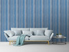 Blue & Grey Contemporary Stripe Peel and Stick Wallpaper Grace & Gardenia Contact Paper