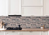 Grace & Gardenia GW2001W Antique Red Brick Peel and Stick Wallpaper