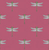 Seabrook Wallpaper in Black, Green, Metallic, Pink TA20301