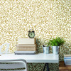 RoomMates RMK10700WP Leopard Peel & Stick Wallpaper Gold