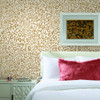 RoomMates RMK10700WP Leopard Peel & Stick Wallpaper Gold