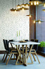 York Wallcoverings UC3847 Modern Art Geo Diamond Wallpaper Black