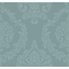 York Wallcoverings Candice Olson Inspired Elegance ND7053 Aristocrat Wallpaper, Teal / Robins Egg Blue