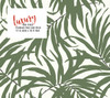 Grace & "Gardenia Tropical Areca Palm Leaves Green on White Peel and Stick Wallpaper 27" x 20'