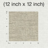 Grace & Gardenia Tropical Gray Faux Grasscloth Peel and Stick Wallpaper 27" x20'