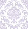 NuWallpaper by Brewster NUW1396 Purple Ariel Peel & Stick Wallpaper