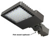 OLT 60W LED Street And Parking Shoe Box Light Fixture 5000K Pole and Wall Mount brackets available