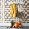 NuWallpaper by Brewster NU2459 Folk Tulip Peel & Stick Wallpaper