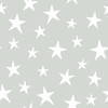 NU1932 Stardust Peel & Stick Wallpaper with Twinkling Unique Stars in Grey White Colors Kids Style Peel and Stick Adhesive Vinyl