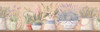 Chesapeake AAI08013B Gardeners Kitchen Wallpaper Border Multi