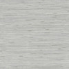 York Wallcoverings Y6201602 Lustrous Grasscloth Wallpaper Silvery Grey