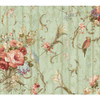 York Wallcovering Victorian Bird Floral Wallpaper HA1326 Parrots DOUBLE roll
