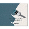Norwall Wallcoverings 48921 Architectural Inspirations Rough Cut Texture Paintable Wallpaper White