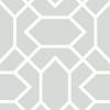 RoomMates RMK9065WP Modern Geometric Peel & Stick Wallpaper Lt Grey